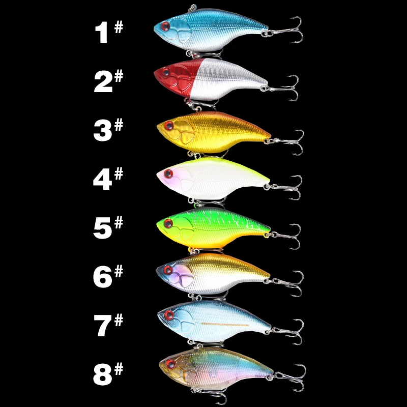 Fargiant приманки для рыбалки VIB молния глубокая твердая приманка Chatterbait Leurre Swimbait 7 см