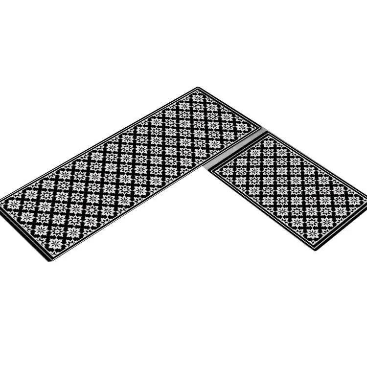 2 шт./компл. геометрический Коврик для кухни впитывающий масло водонепроницаемый