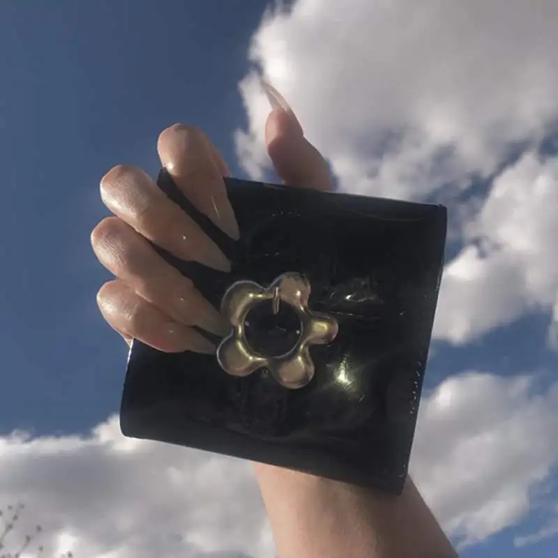 Подсолнечника Kawaii милые металл сделано в Китае мода из искусственной кожи яркий