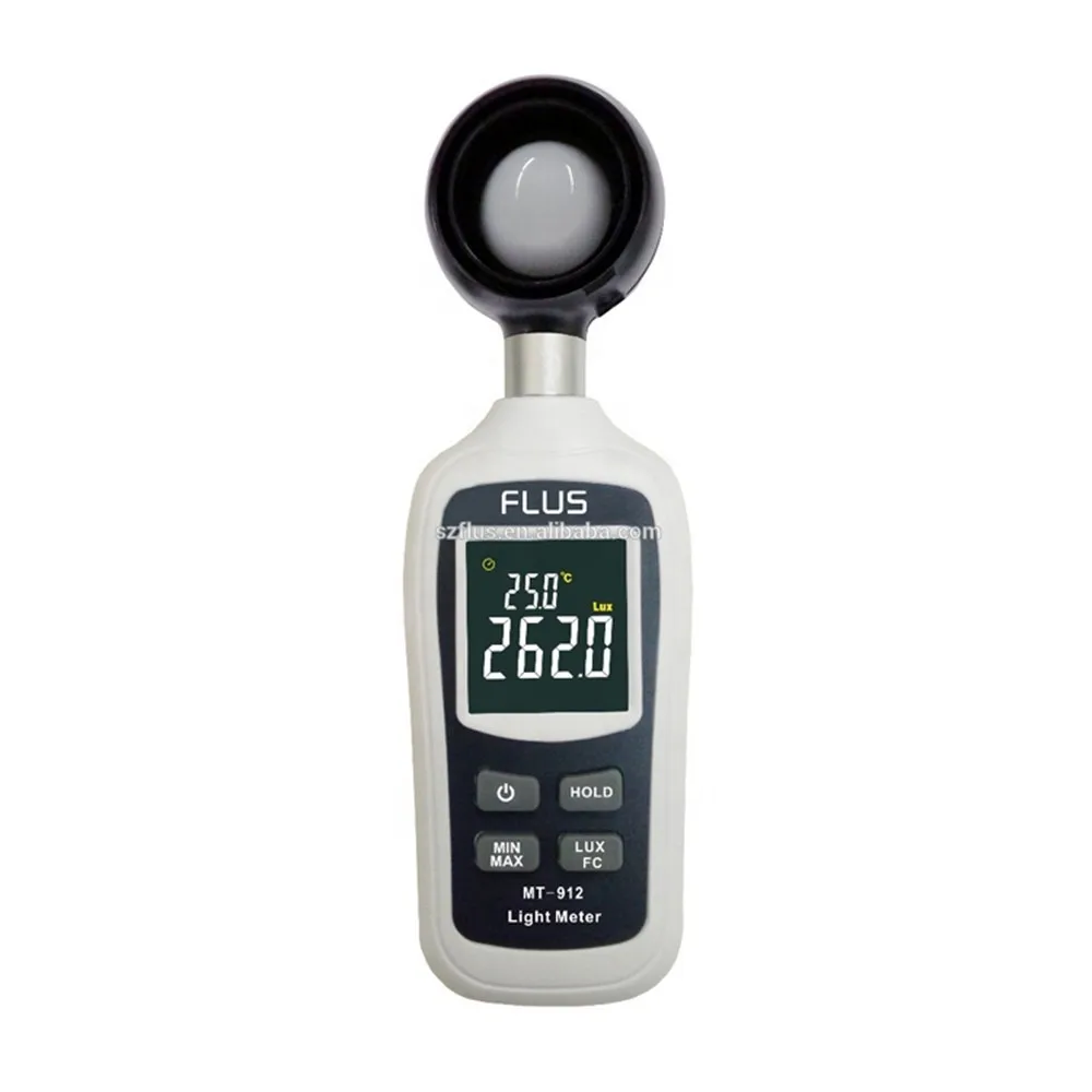 

Testing Equipment Temperature Functions AAA Battery Digital Light Meter
