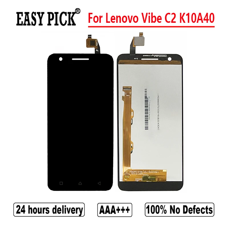Для Lenovo Vibe C2 K10A40 ЖК-дисплей сенсорный экран дигитайзер сборка Замена запчастей |
