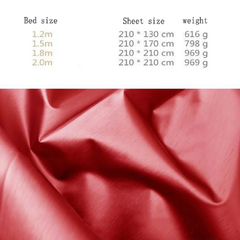 Red Waterproof Adult Bed Sheets Sex PVC Vinyl Mattress Cover Allergy Relief Bed Bug Hypoallergenic Sabanas De Algodon Para Cama
