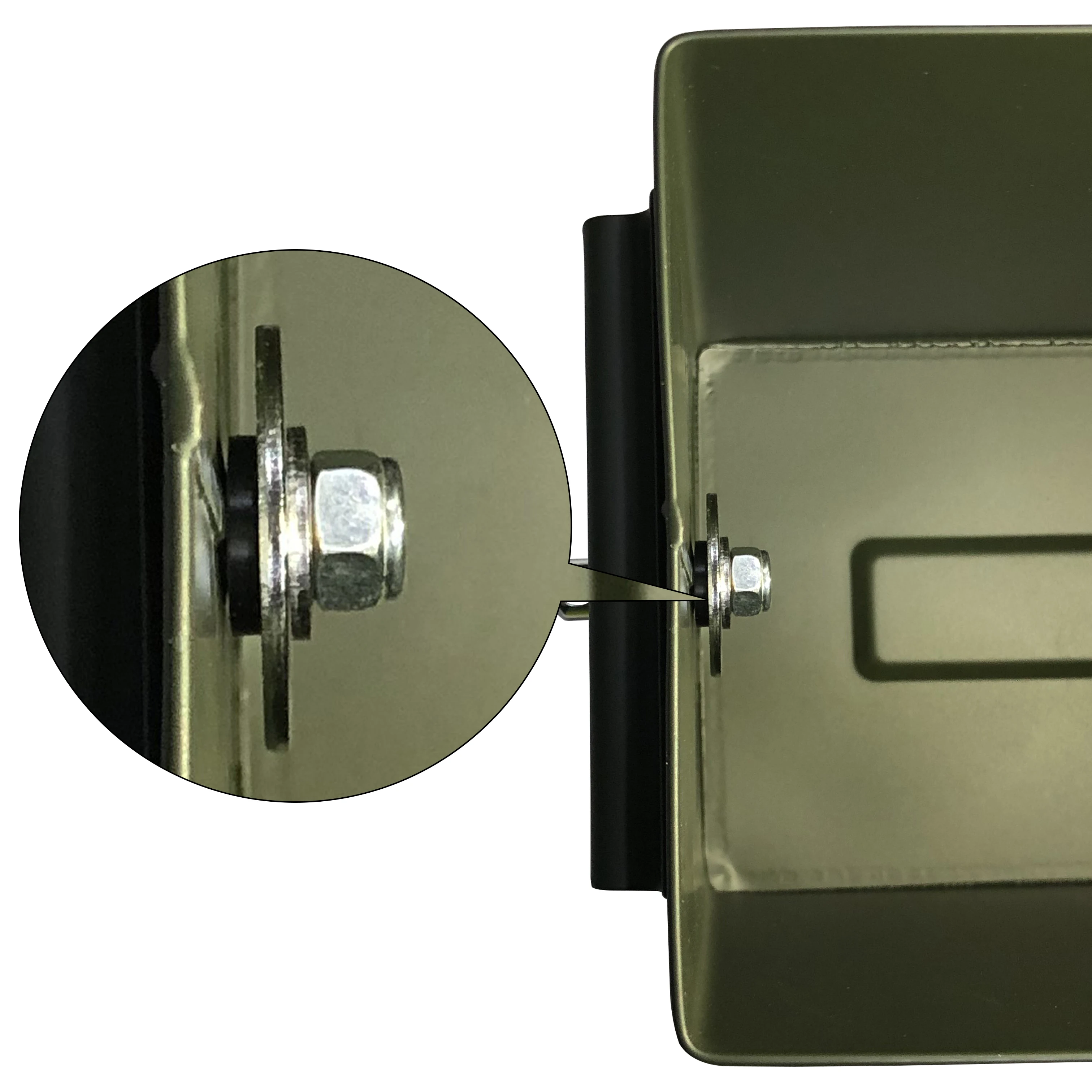 

Lockable 50 Cal Metal M2A1 Ammo Can Military & Army Style Steel Box Gun Ammo Case Storage Holder Box Heavy Tactical Bullet box