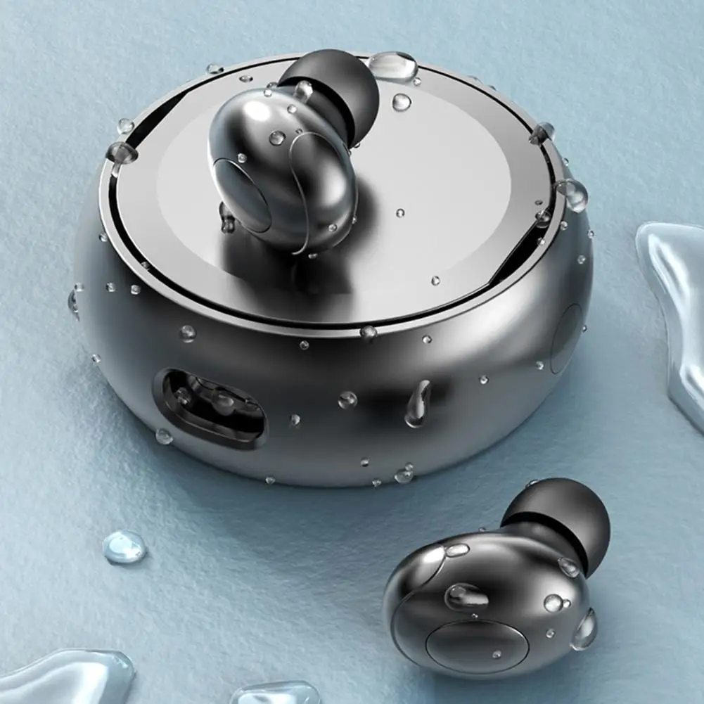 

H8 Earphone Wireless Bluetooth-compatible Headset Rotatable Design Stereo Ipx6 Waterproof Noise Cancelling Sports Tws Earbud