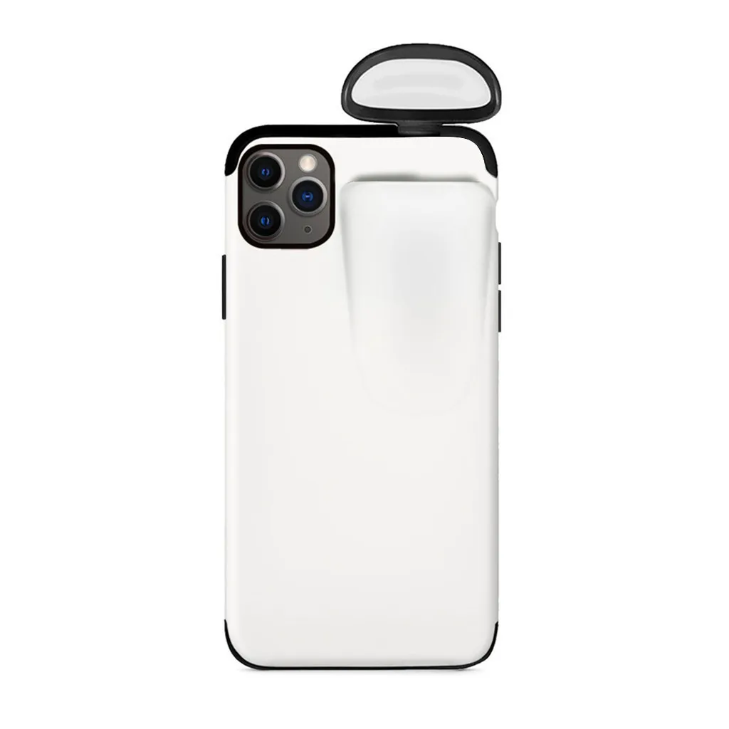 2 в 1 чехол для AirPods для iPhone 11 чехол для iPhone 7 Plus/8 Plus/X/XS Max/11 Pro Max чехол защитный чехол 19 октября