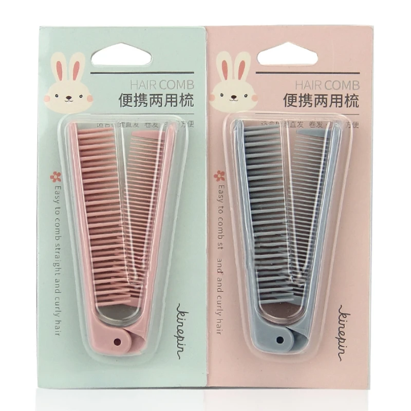 Портативный двойной пурпурный Карманный салонный парикмахерский