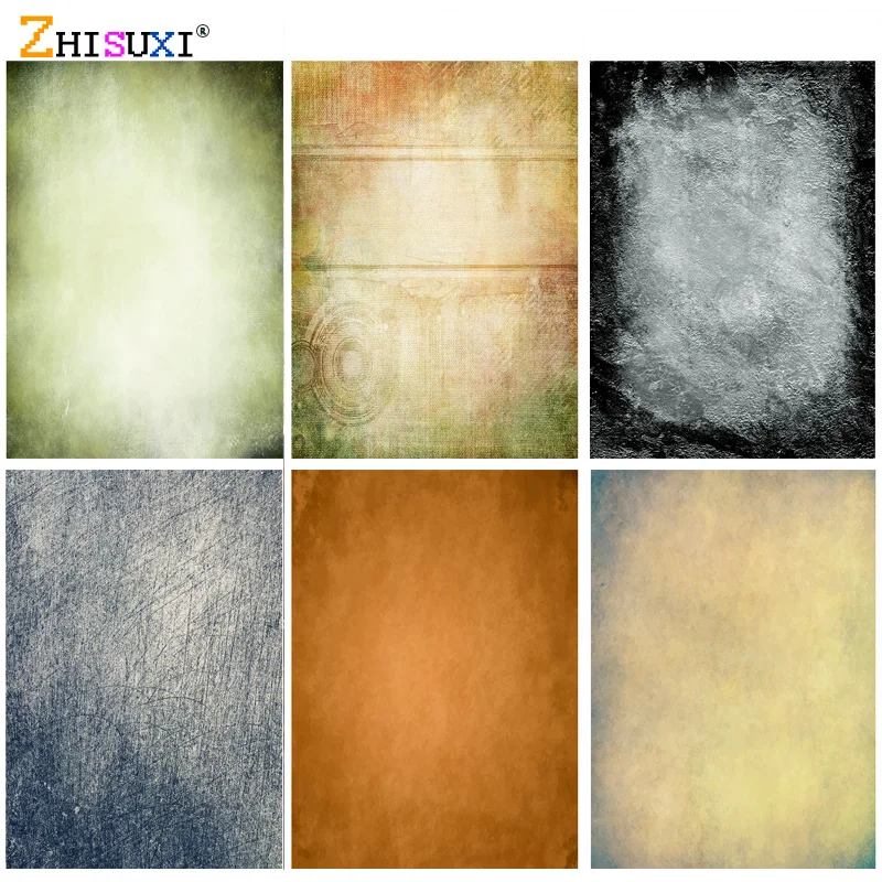 

SHENGYONGBAO Vintage Abstract Texture Portrait Photography Backdrops Studio Props Gradient Shabby Photo Backgrounds 21913 GRU-04