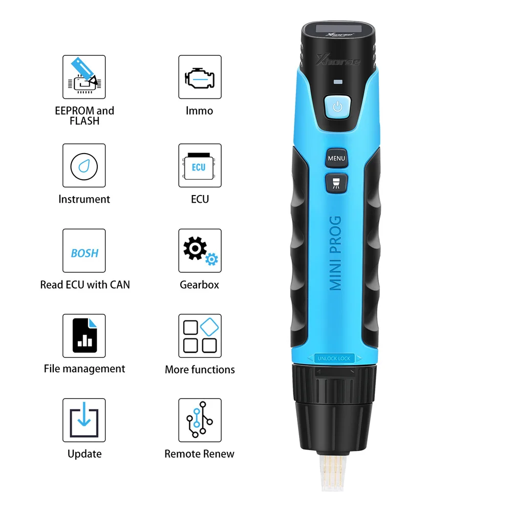 

Программатор Xhorse VVDI Mini Prog, Wi-Fi версия, Поддержка IOS и Android