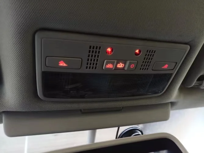 Widanfolly серая купольсветильник лампа для внутреннего освещения чтения Passat B5 Octavia