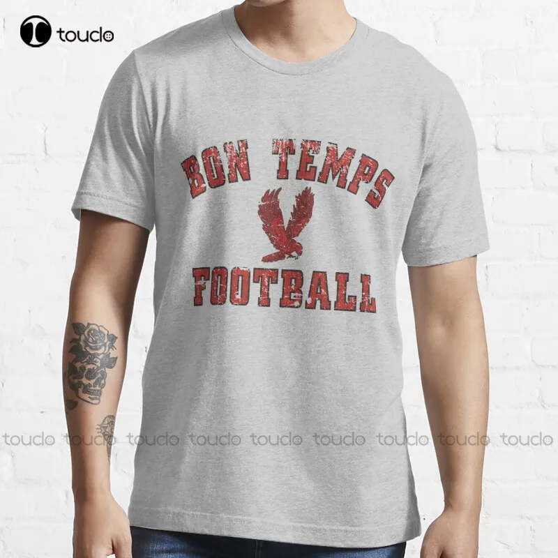 

New Bon Temps Football Vintage T-Shirt Shirt Men s-5xl graphic shirts Unisex
