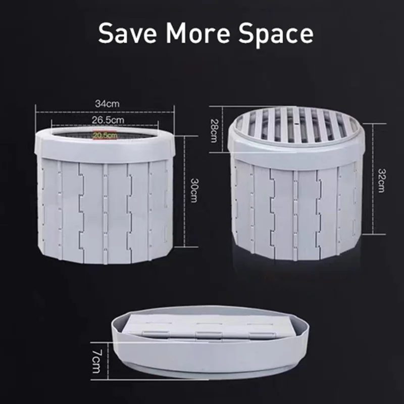 Портативный складной туалет для кемпинга на открытом воздухе нагрузка 350 кг