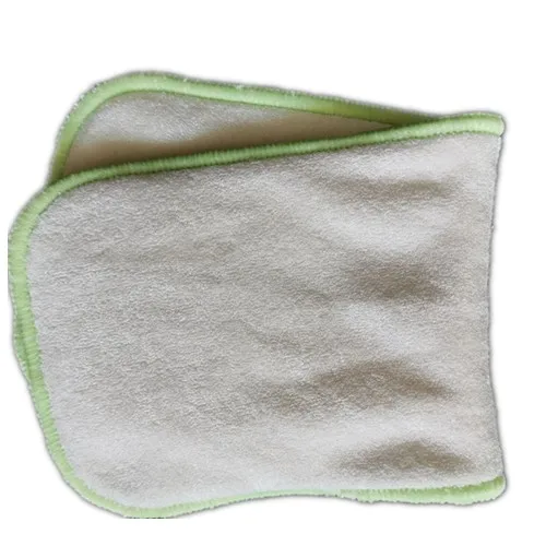 100% Bamboo Nappy Inserts/Boosters 4 layers bamboo terry soft and absorbent 200pcs/lot