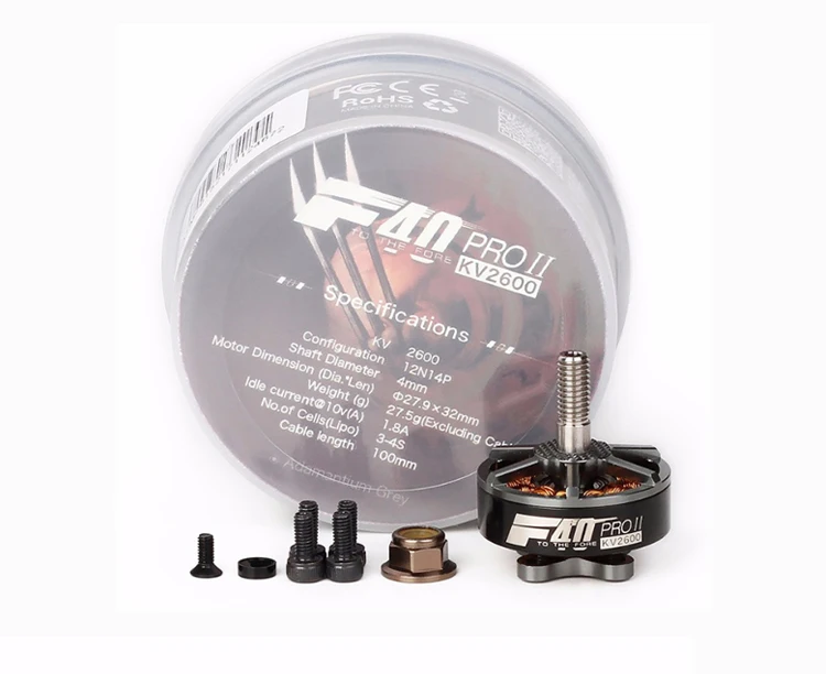 T мотор F40 Pro Ii 1600 Kv 2400 2600 3 4 бескорпусный двигатель Rc многовекторный Uav гоночный