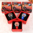 Часы детские электронные с машинками из мультфильма Тачки