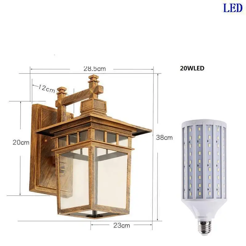 Ванная комната Verlichting лампа бра лестницы Lampen современный Aplique открытый Wandlamp