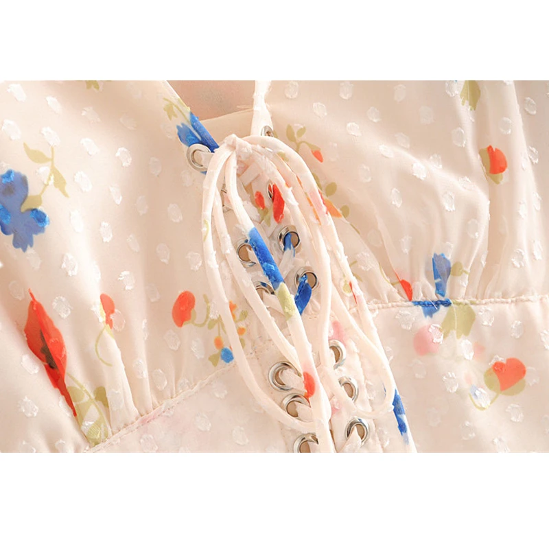 GLAUKE жаккардовая рубашка с длинным рукавом и глубоким v образным вырезом