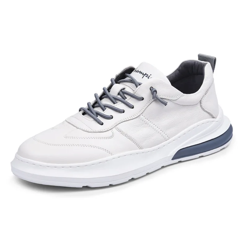 

LEOSOXS 2020 Luxury PU Leather Shoes Men Sneakers Trainers Lace -up Flat Driving Shoes Zapatillas Casual Tenis Zapatillas Hombre
