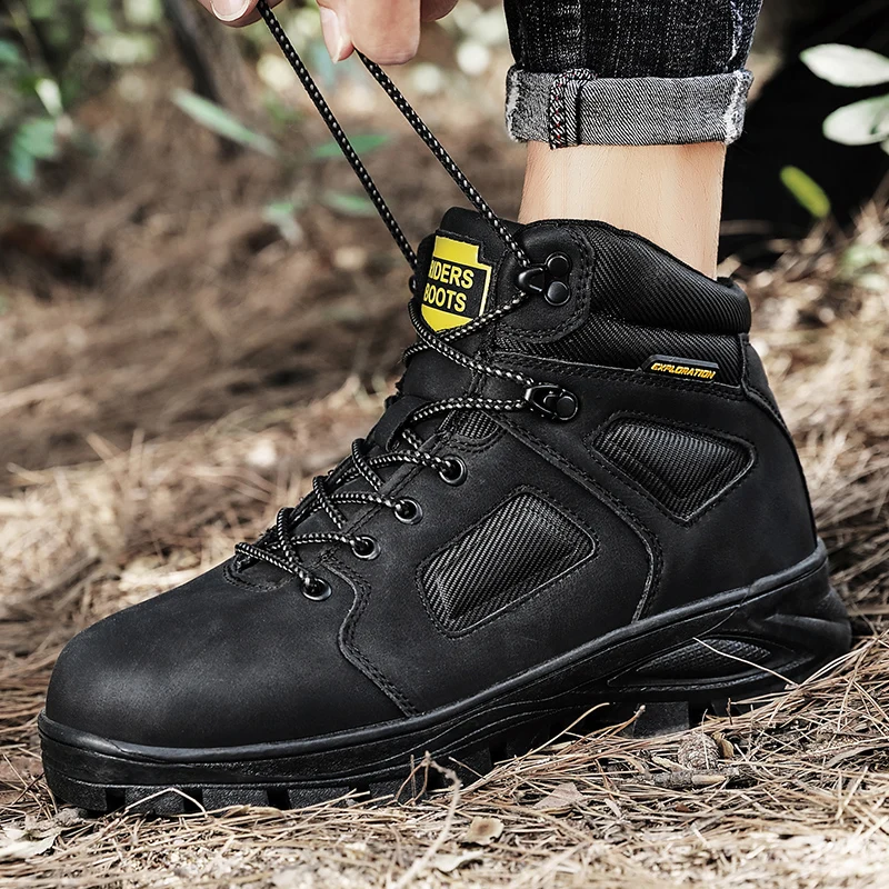 

Men Casual Boots Outdoor Footwear Fashion Men Casual Shoes For Leather Man Shoe Sneaker 2020 Men's Sneakers Mens Boots Hot