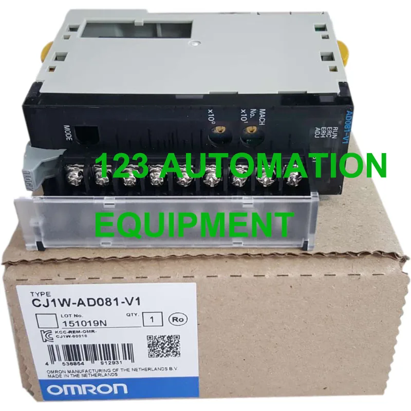 

Authentic OMRON CJ1W-AD081-V1 CJ1W-AD041-V1 PLC Analog Input module