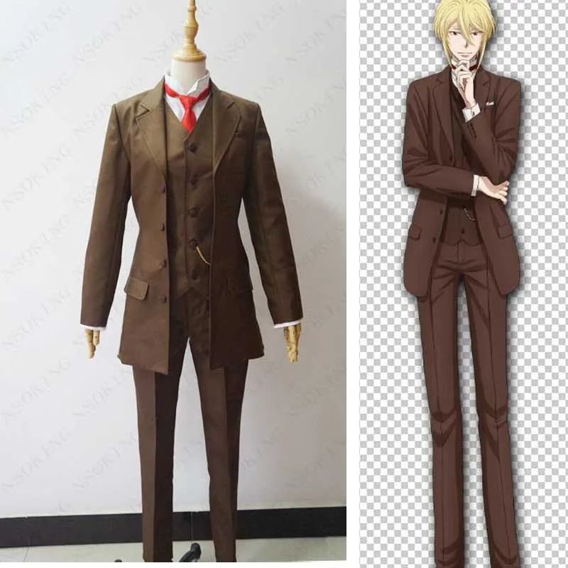 Костюм для косплея Yuukoku no Moriarty MORIARTY патриот Альберт Джеймс Мориарти Уильям на