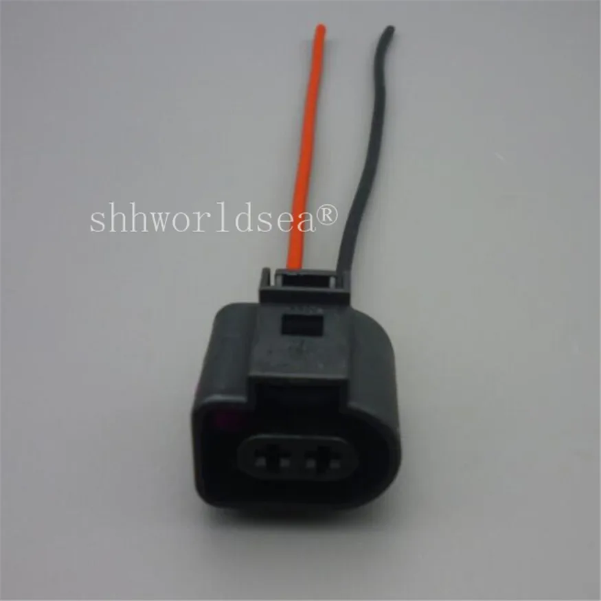 

Shhworldse 2-контактный разъем противотуманной фары для Audi A6 VW Jetta Golf GTI MK4 Passat 1J 0973722