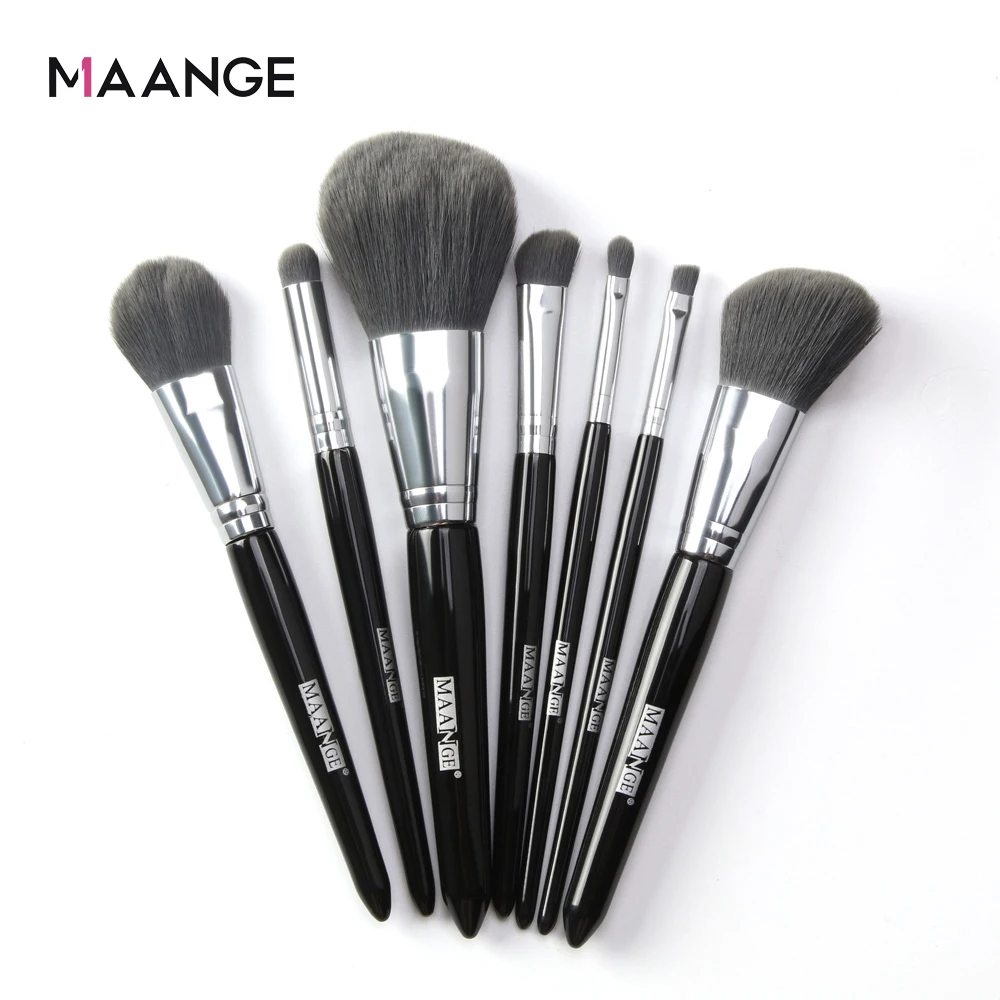 Набор кистей для макияжа MAANGE 7 шт. высококачественные кисти из синтетического