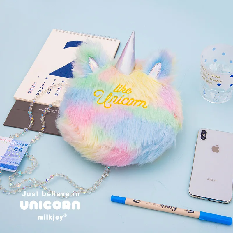 Сумка на плечо Bentoy женская с вышивкой Единорог саквояж кросс боди лазерным