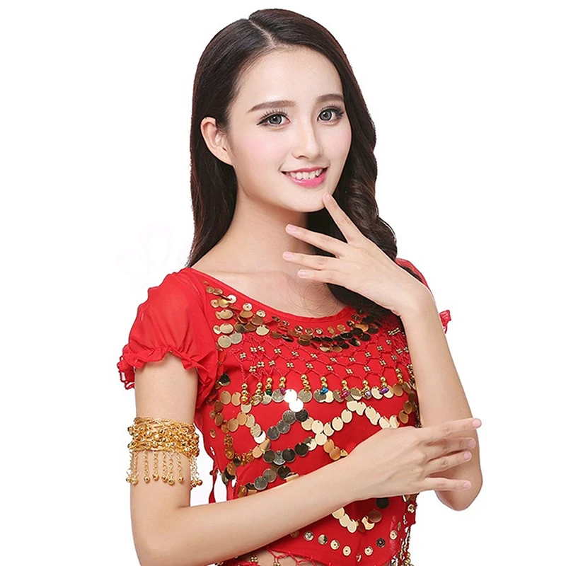 Цепочка на руку для танца живота металлическая 1 шт.