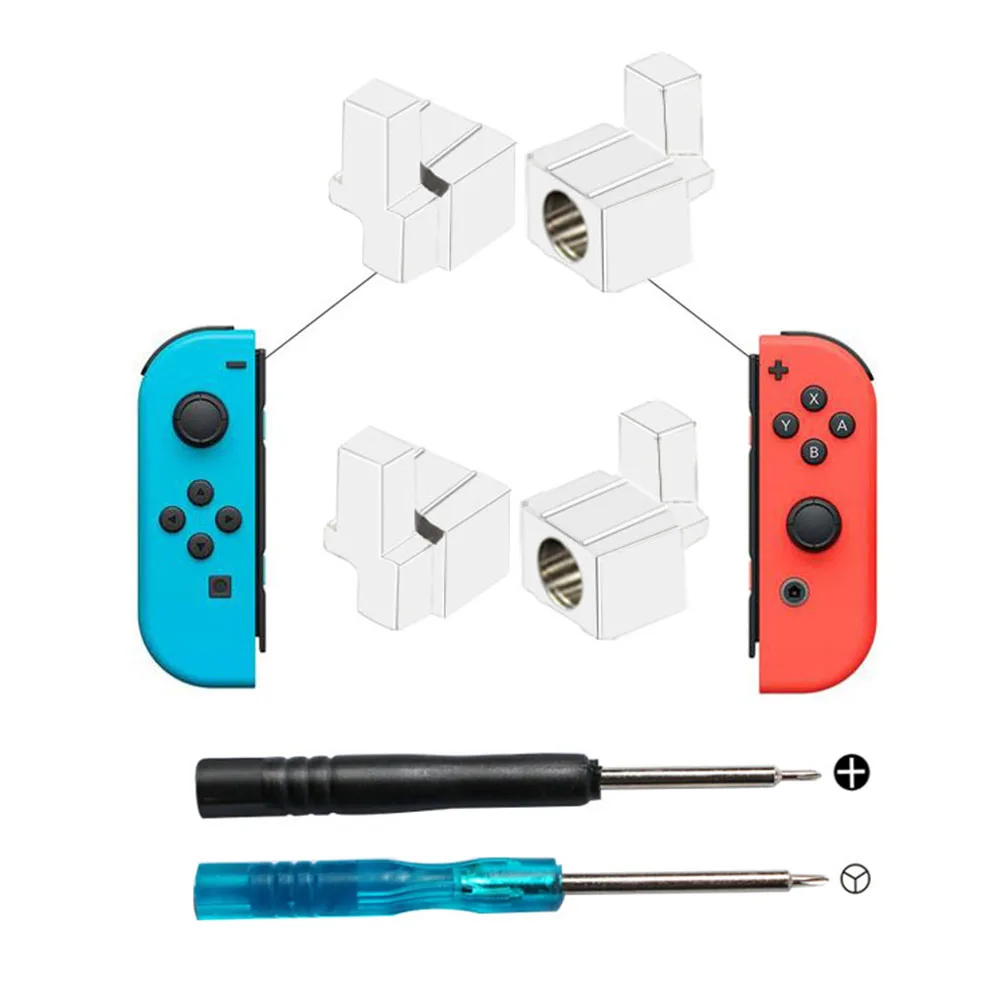 4Pcs Metal Replacement Buckle Lock Kit Reliable Durable Controller Repair Tool Buttons Non Slip Switch NS Joy Con | Электроника