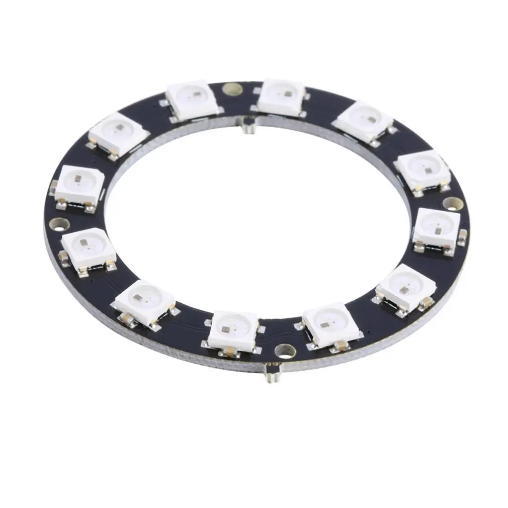 

! 5050 12-битное светодиодный светодиодное кольцо WS2812 круглая декоративная лампа идеально подходит для продвижения Arduino