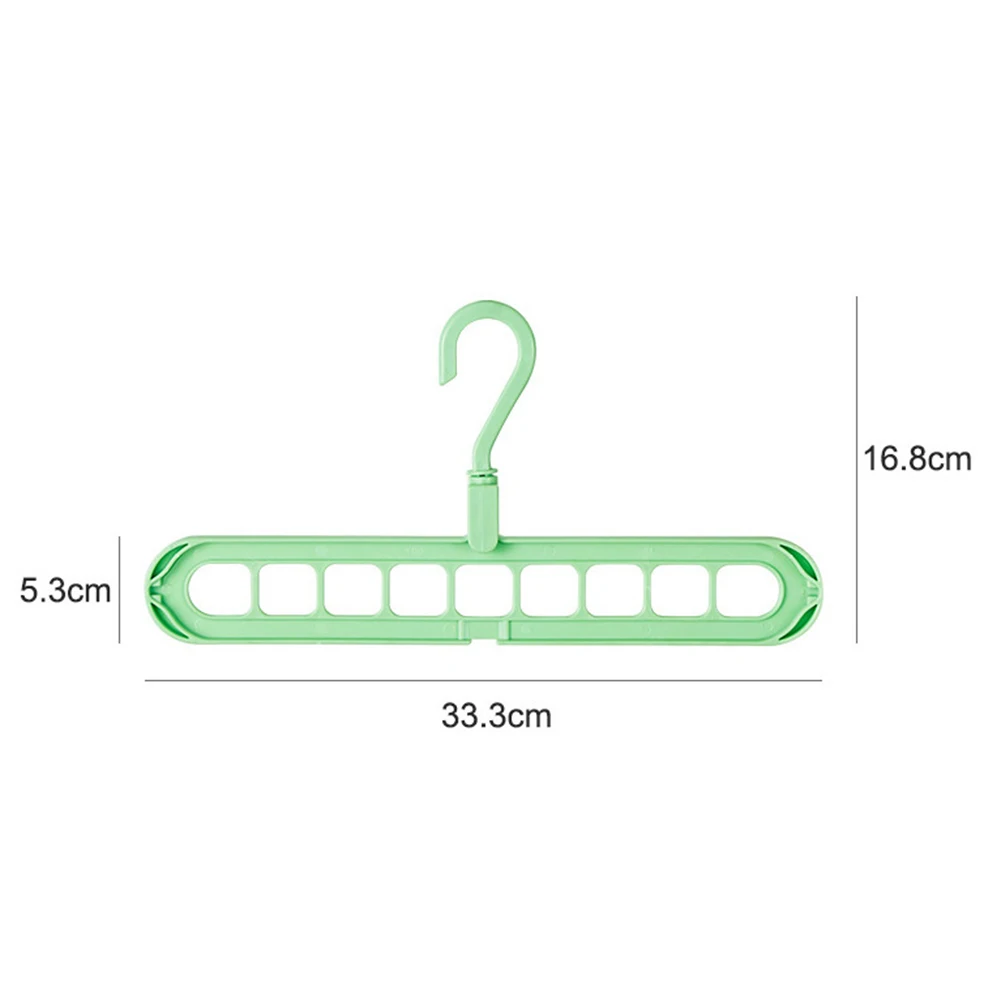 Пластиковая сушилка с 9 отверстиями зажим для шарфов одежды органайзер Волшебная