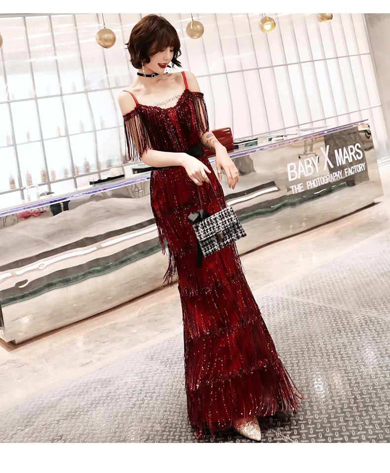 Новое сексуальное элегантное Роскошное винтажное женское платье знаменитостей