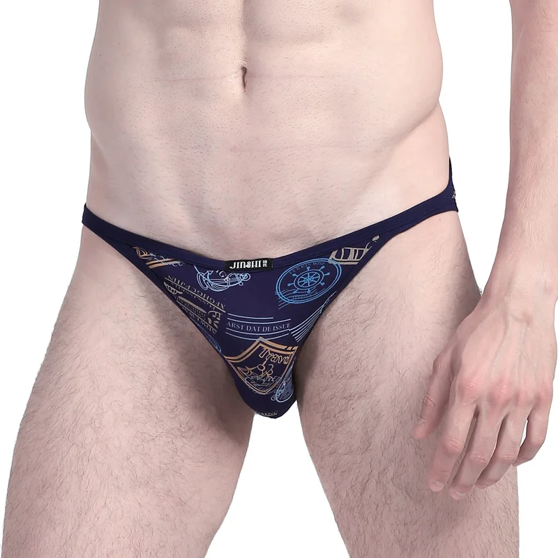 

Mens Panties Briefs Sexy Bikini Bamboo Breathable Comfortable Fitness Man Undrewear Size L-3XL
