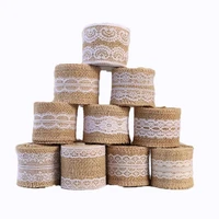 2 meters diy handmade christmas wedding class linen roll crafts color lace roll 14 styles