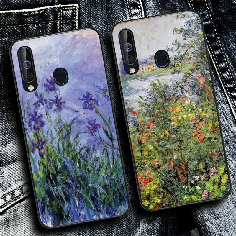 Чехол YNDFCNB для телефона с изображением Клода Моне и подсолнуха Samsung A30s 51 5 71 70 40 10 20 s