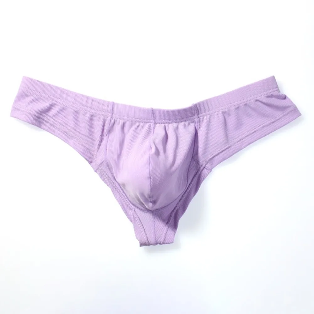 

Ice Silk Briefs Men Quality Style Thread Underpants Underwear Breathable