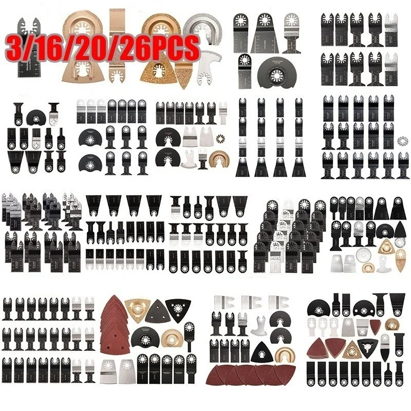 

Набор лезвий для пилы, 26/20/16/3 шт.