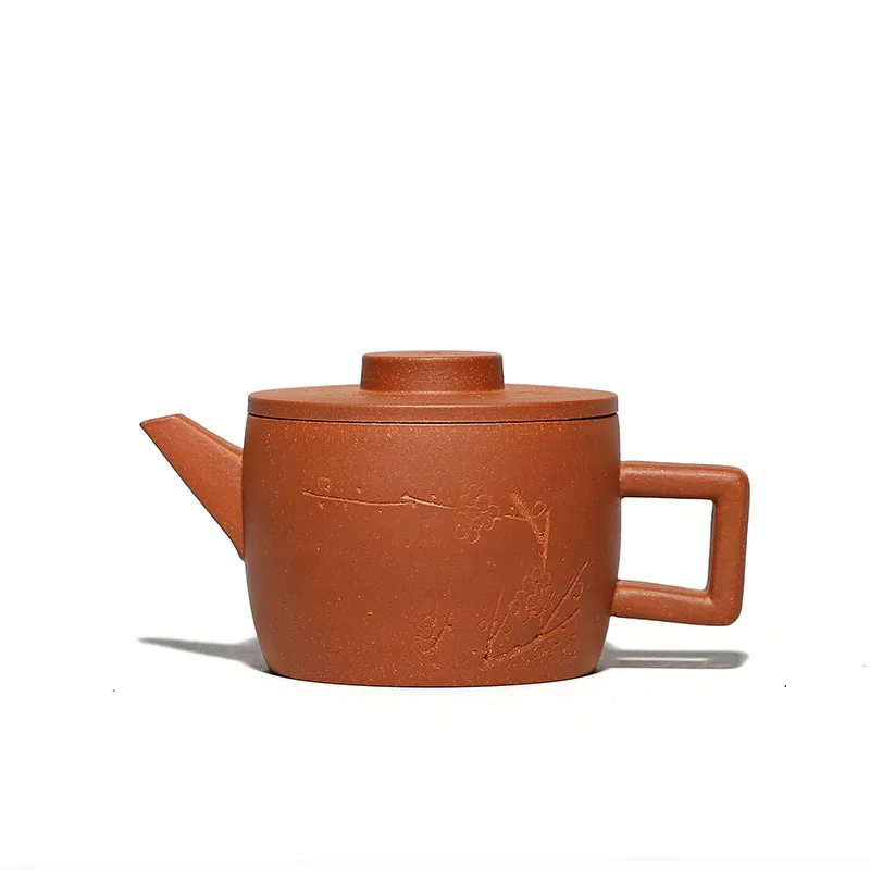 

Small purple clay teapot raw ore downhill mud handmade teapot Jiang Liming Hanwa Teapot Tea Set Gift