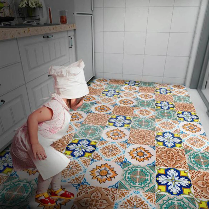 Виниловые креативные самоклеящиеся обои для керамической плитки