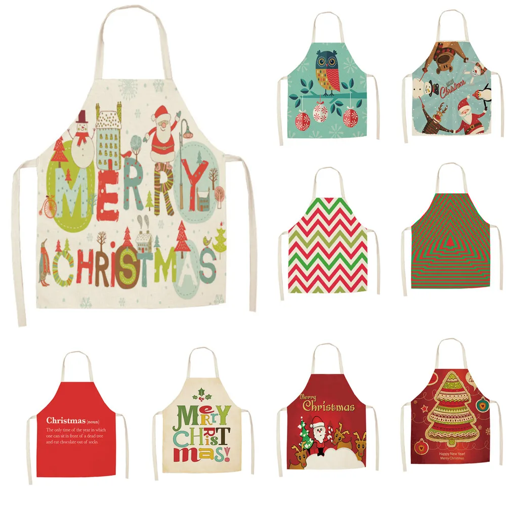 1 шт. передние фартуки из хлопка и льна | Дом сад