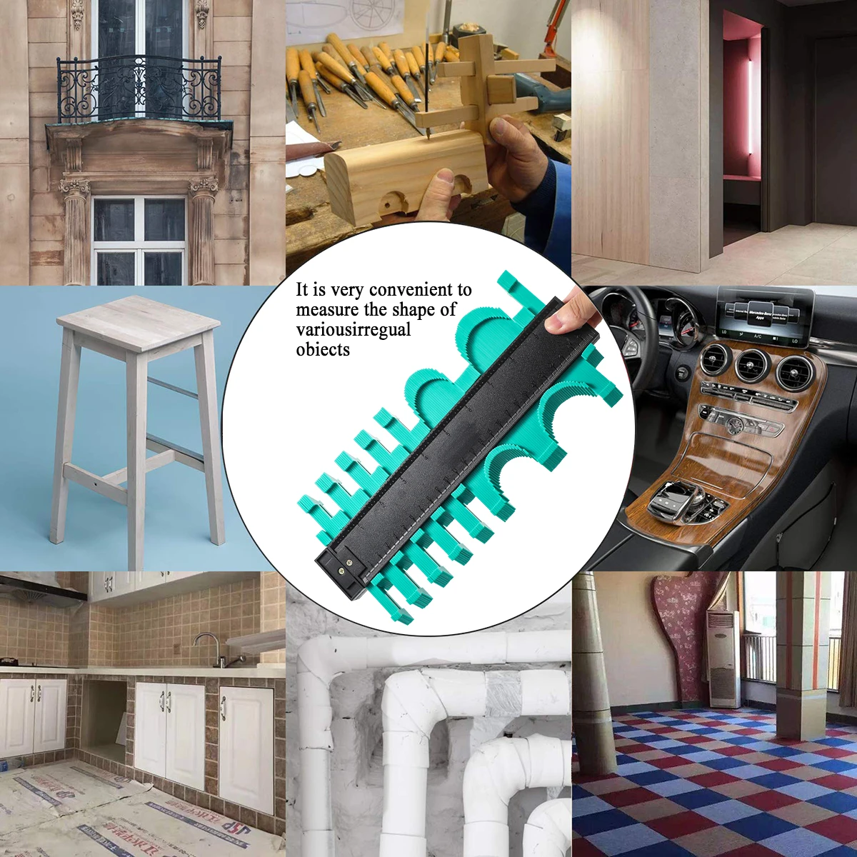 Набор для копирования древесины 12/14/25 см | Инструменты