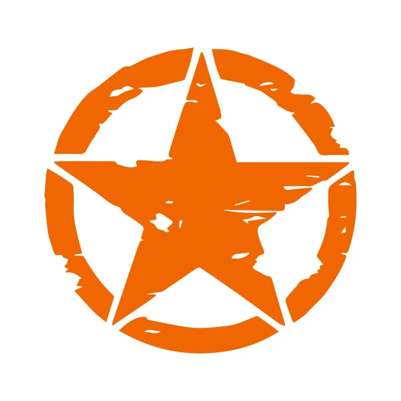 15*15 см стикер для автомобиля военный армейский Звездный капот s и наклейки