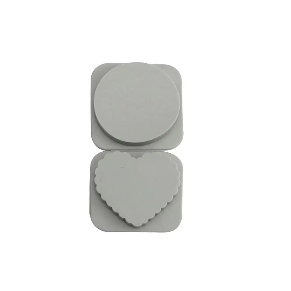 1 шт ручной работы круглые в форме сердца Перфорированные Силиконовые формы для