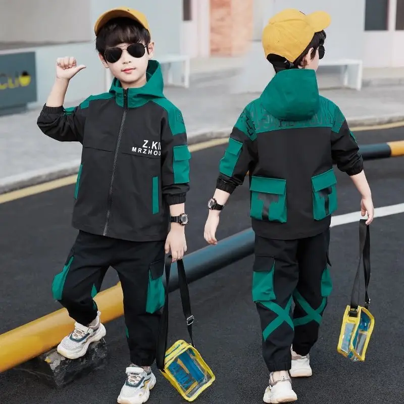 Boys' suit spring clothes 2020 new Korean version of foreign style children's and autumn net red wear |