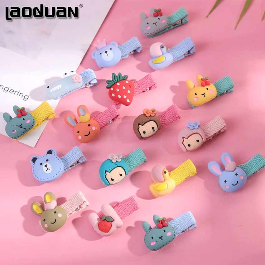 5 шт. новинка заколка принцессы с милым цветком Детские волосы для девочек