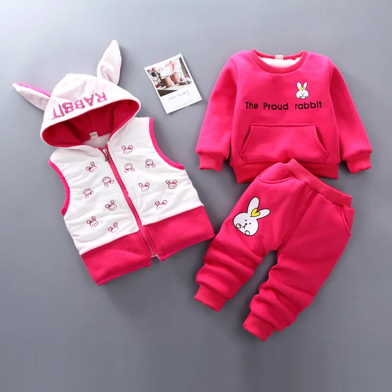 Комплекты детской одежды для новорожденных хлопковый Рождественский зимний