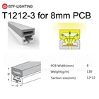 Супер предложения 5 метров T1212 неоновая трубка 3 стороны для 8 мм печатной платы светодиодная полоса FCOB 2835SMD 3014 5630 5730 WS2812B Светодиодные лампы IP67 водонепроницаемая