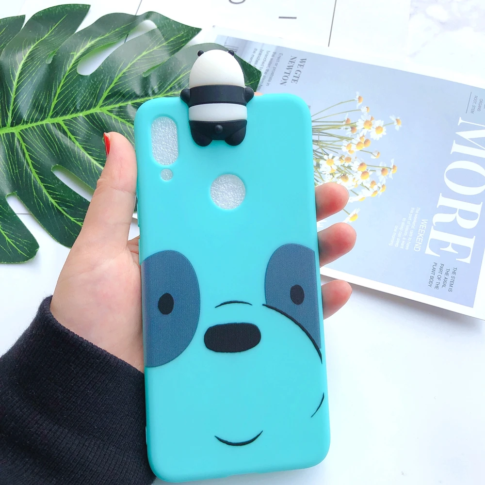 4 Honor 8X чехол для etui Huawei Y6 Y7 силиконовый чехол 3D Kawaii мягкий чехол для Huawei Y6 Y7 Prime Honor 8X 8A 8C чехол для телефона - Цвет: 4