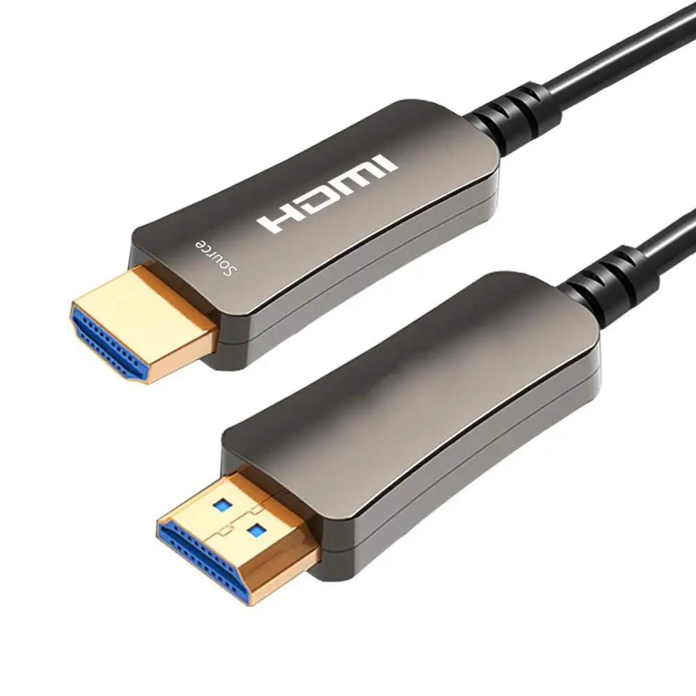 Оптоволоконный кабель HDMI 2 м 6 футов 4K оптический поддерживает @ 60 Гц 4:4:4/4:2:2/4:2:0 HDR