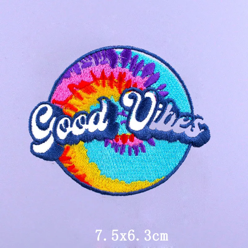Animal Skull Punk Embroidered Patches for Clothing Iron on Stickers For Clothes Hippie DIY Stripe Jacket Rock Patch | Дом и сад